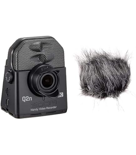 Zoom Q2n 4K ハンディビデオレコーダー 電池駆動 ZOOM Q2n-4K + BCQ-2n(バッテリーケース)セット 4Kカメラ